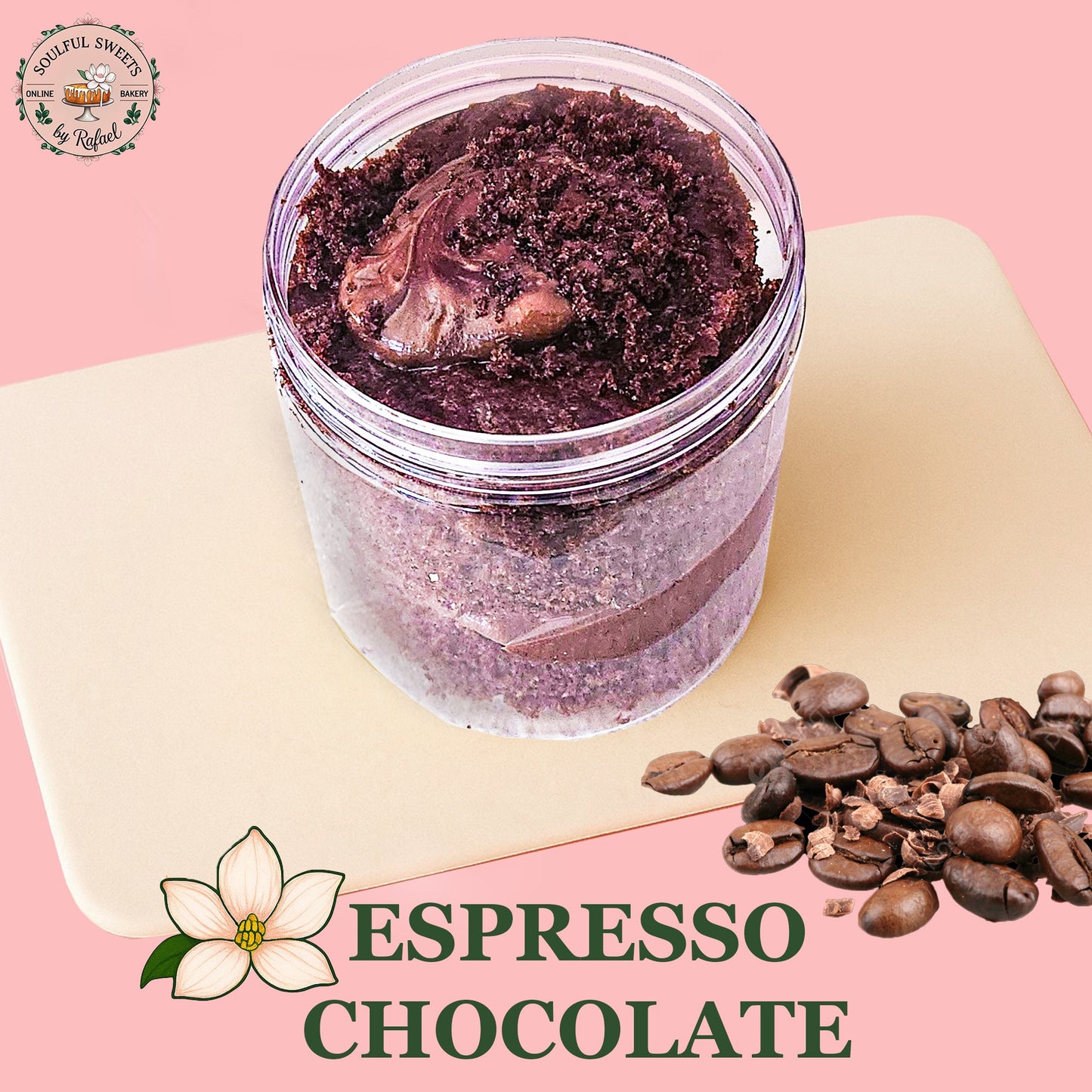 Chocolate Espresso Cake Jar