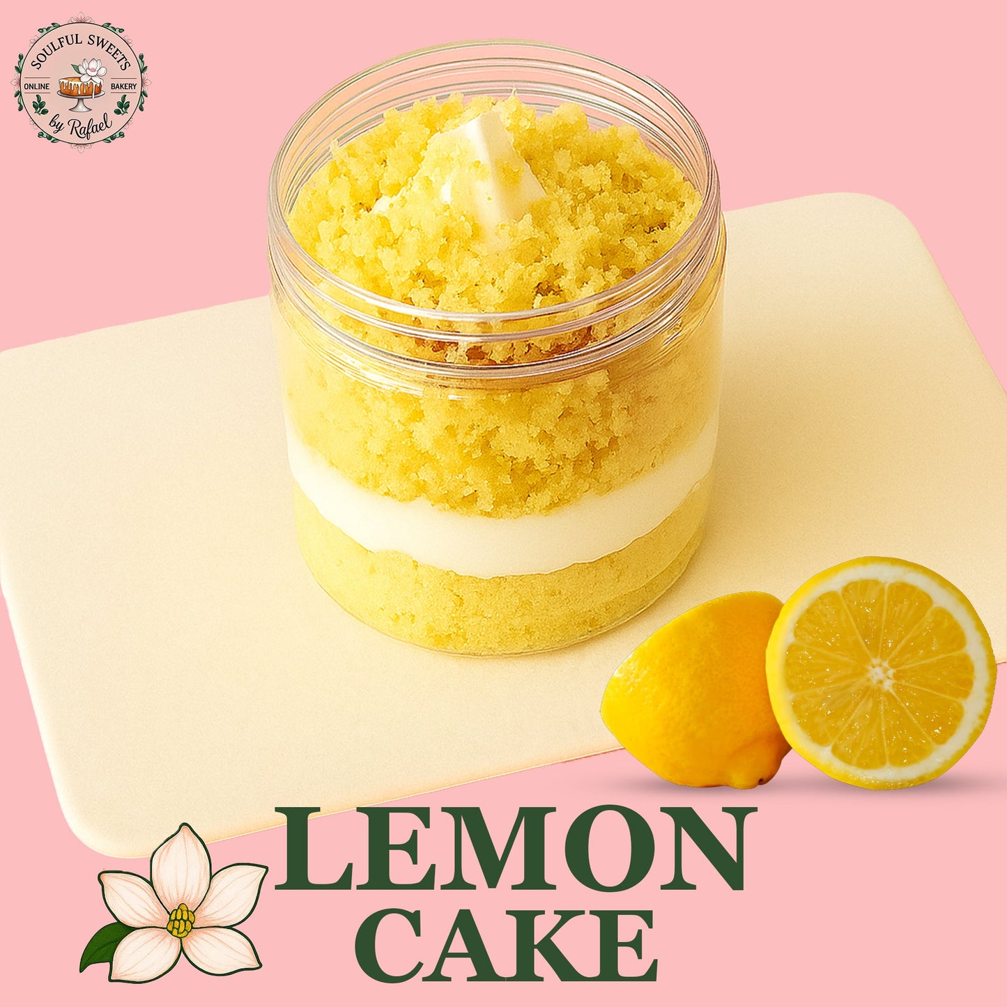 Lemon Supreme Cake Jar