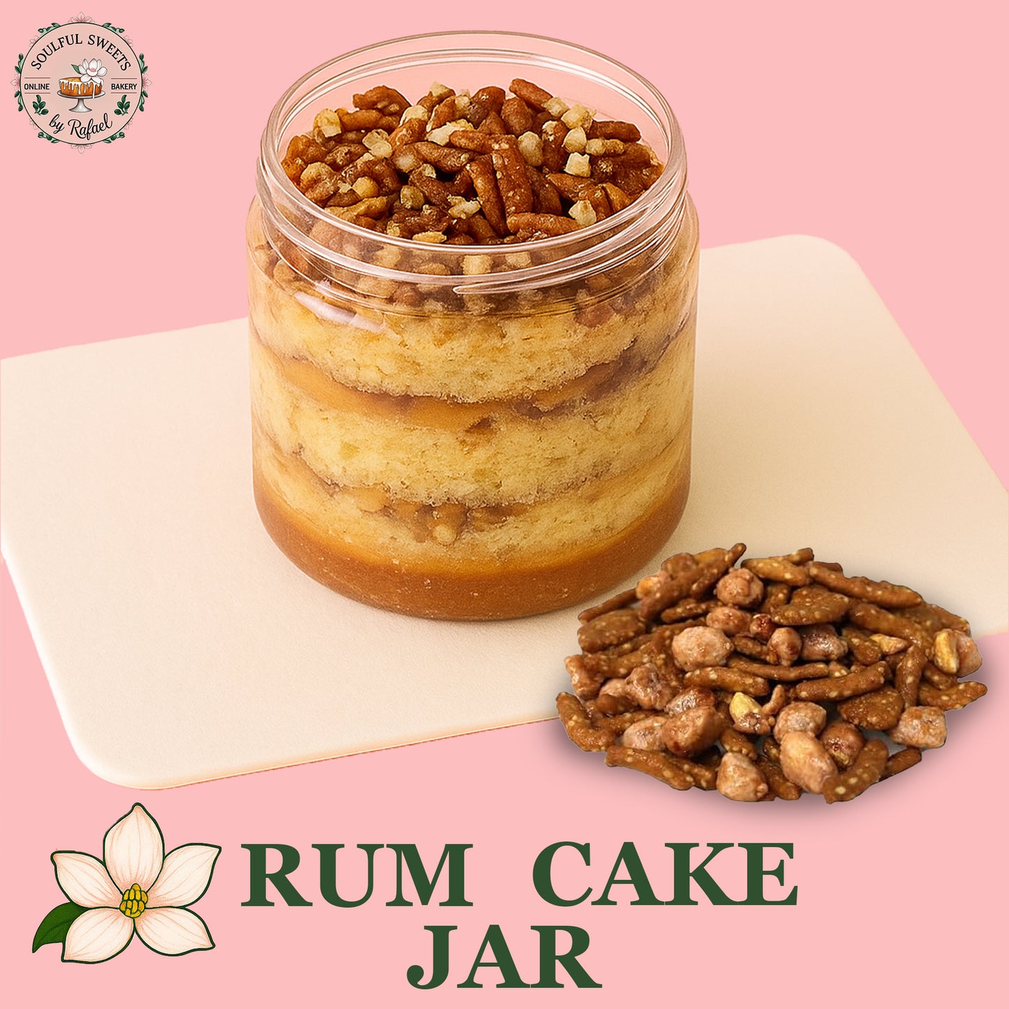 Rum Flavored Cake Jar
