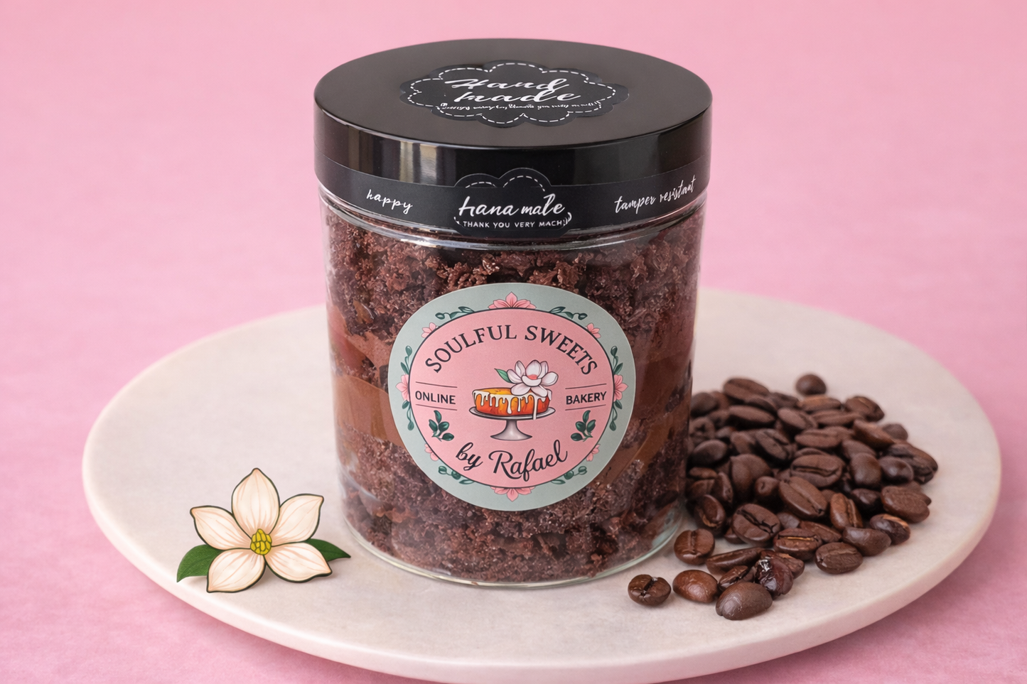 Chocolate Espresso Cake Jar