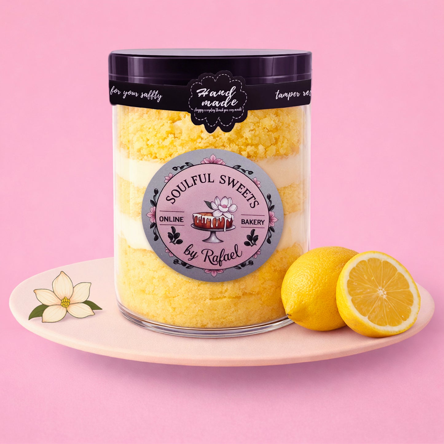 Lemon Supreme Cake Jar