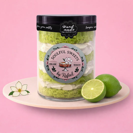 Lime Cake Jar