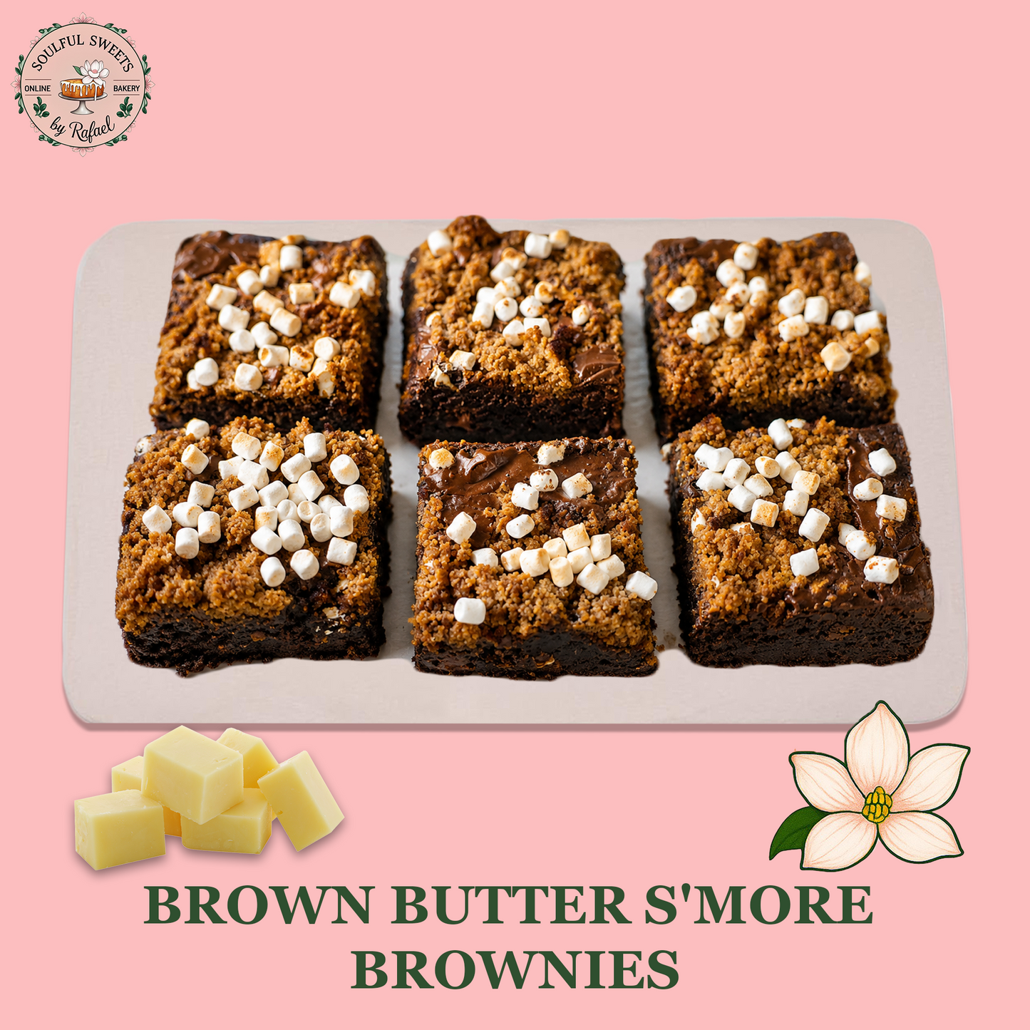 Brown Butter S'mores Brownie