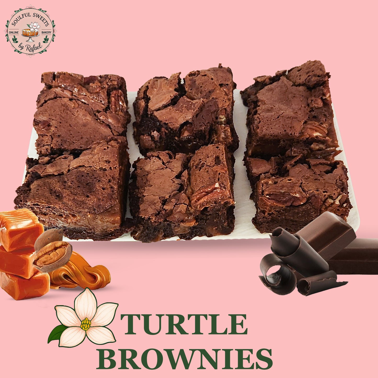 Turtle Brownies