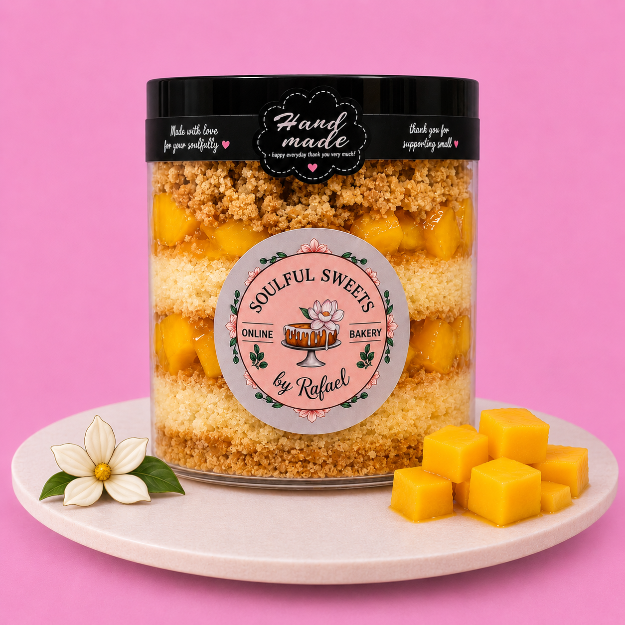 Mango Cobbler Jar