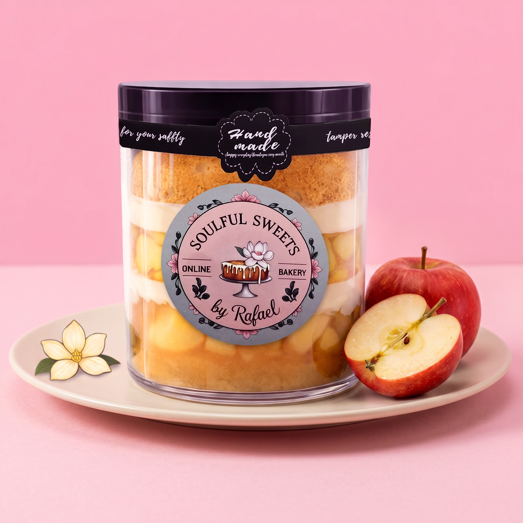 Soulful Sweets by Rafael Apple Pie Dessert Jar