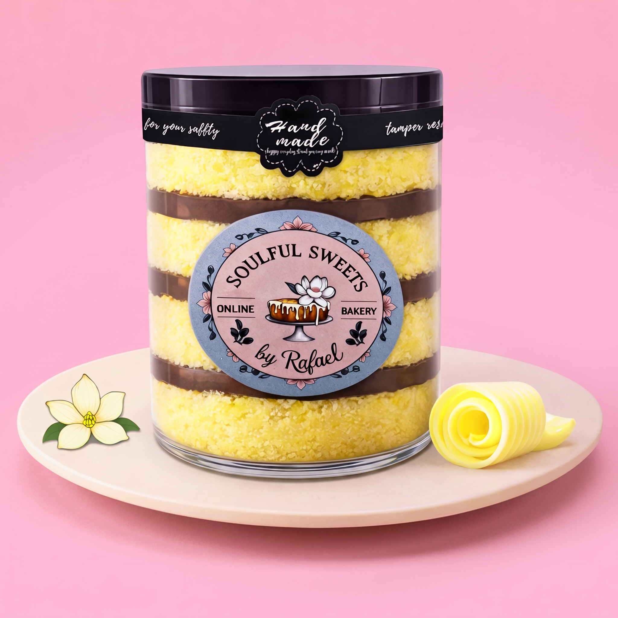Soulful Sweets by Rafael Layered Cake In A Jar